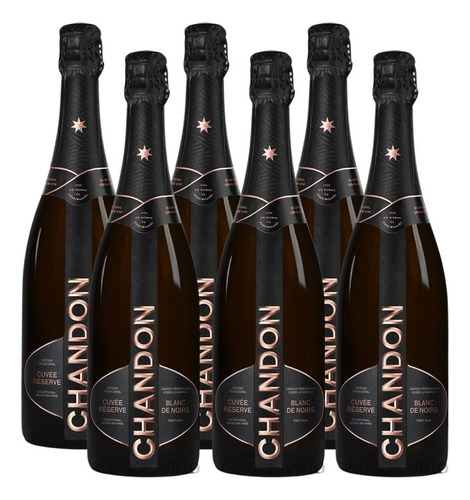 Champagne Chandon Blanc De Noirs 750ml  Caja X6