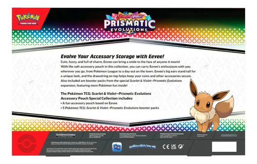 Pokemon Tcg: Accessory Pouch Prismatic Evolutionss Español