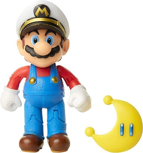 Nintendo Figura De Acción De Mario Odyssey Y Cappy, 4&#34;.