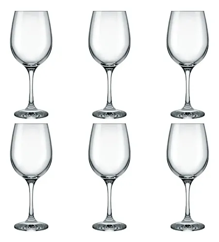 Conjunto de Taças para Vinho Nadir Barone 600 ml 6 Peças