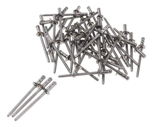 Remaches Ciegos De Extremo Abierto 50pcs 4mm Dia