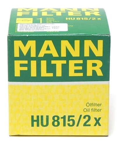 Filtro De Aceite Bmw Serie 1 120i E82 E87 E88 Mann Hu815/2x