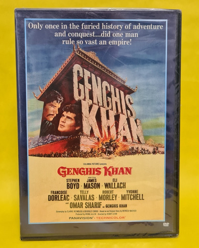 Dvd / Genghis Khan / 1965 / Omar Sharif / James Mason / Boyd