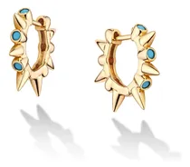 Comprar Vacrona Aretes De Aro De Oro Para Mujer, Chapados En Oro De.