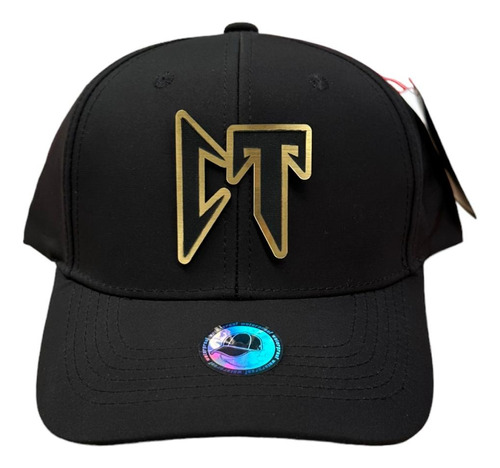 Gorra Curva Corridos Tumbados Ct Placa Gold 