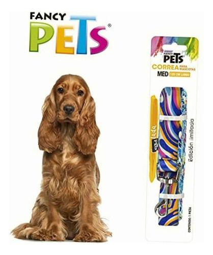 Fancy Pets Correa Galería Color Mix Tamaño Mediano Para