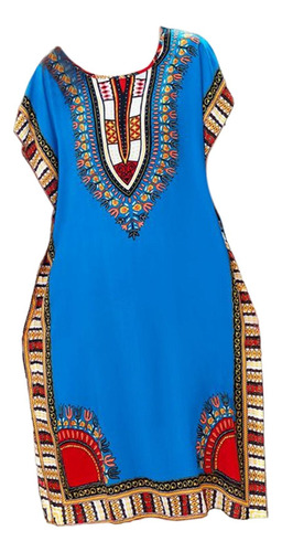 Vestido Largo De Mujer Boho Elegante Lado Dividido Hasta La