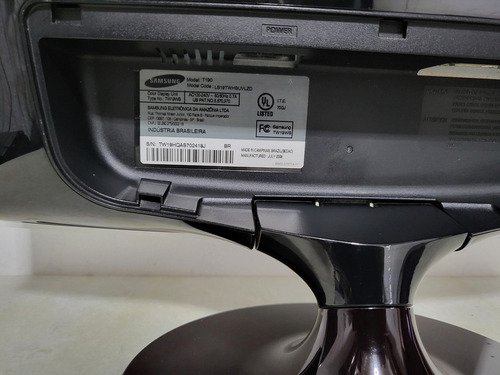 Monitor Samsung Syncmaster T190 19 - Perfeito E Funcionando (Usado)