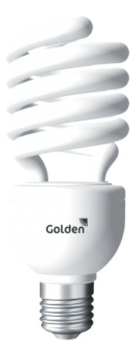 Lâmpada 30w Espiral Fluorescente Luz Branca 127v Golden