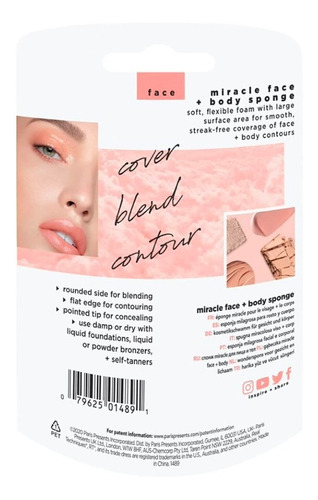 Esponja Facial Y Corporal Real Techniques - Miracle Sponge