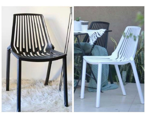 Silla Lain Pack 2 Exterior Plastica