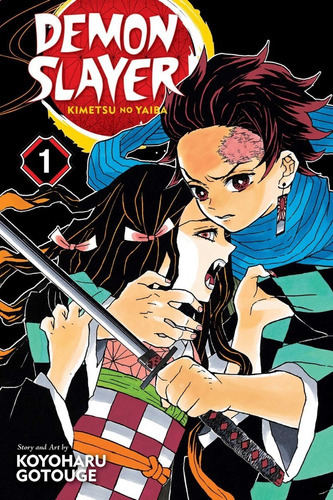 Demon Slayer: Kimetsu No Yaiba, Vol. 1, De Koyoharu Gotouge. Serie Demon Slayer: Kimetsu No Yaiba, Vol. 1. Editorial Viz Media Llc, Tapa Blanda En Inglés, 2018