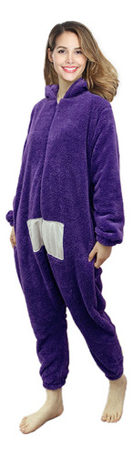 Pijama Grueso De Una Pieza De Teletubbies Para Adultos Y Niñ