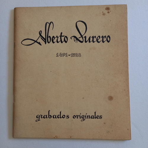 Alberto Durero 1471 - 1523 Grabados Originales