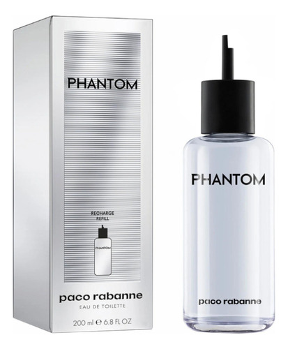 Perfume Hombre Paco Rabanne Phantom Edt 200ml Recarga