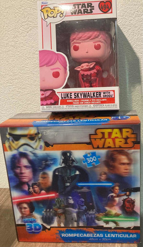 Paquete Star Wars (funko Luke Skywalker Más Rompecabezas)
