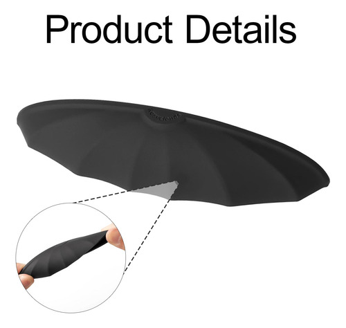 Cubierta De Silicona Para Cámara De Visión Trasera, Negro