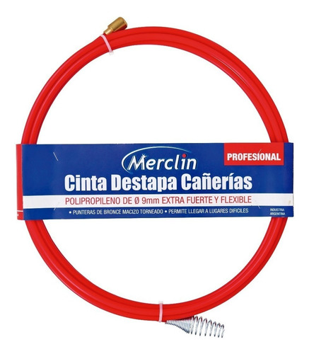 Cinta Destapa Cañerias Merclin X 15 Metros (cod. 6203)