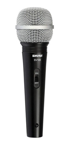 Imagen 2 de 3 de Micrófono Shure SV100 dinámico cardioide y unidireccional