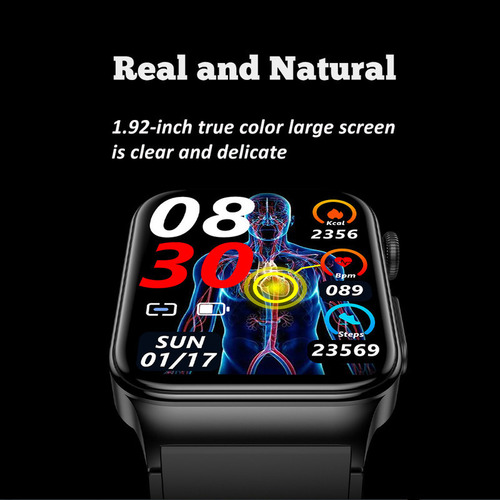 Reloj Smartwatch For Medir Glucosa Pulsera Android E500-