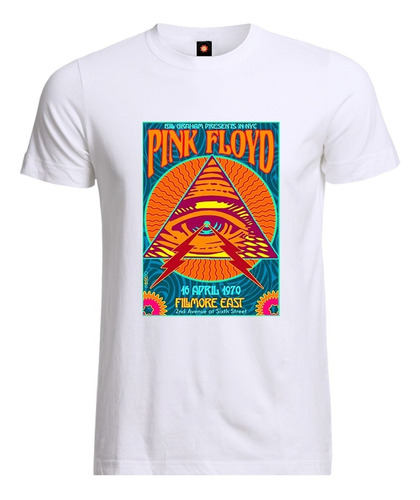 Remera Estampada Varios Diseños Pink Floyd Nyc