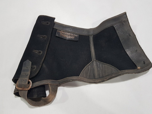 Imagen 3 de 8 de Antiguas Polainas Gaucho Cuero Harrods Gath Chaves Mag 58312