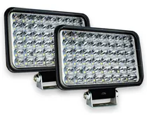 Comprar Par Faros 4x6 48 Leds H4 Con Base Unidad Alta Y Baja Unidad