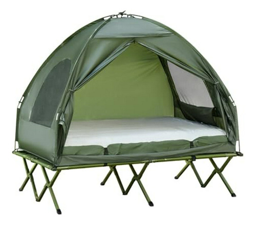 Carpa De Camping Rápida Con Lona Impermeable Compatible Con 