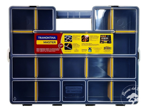 Caja Organizador Tramontina 17puLG Herramientas Pesca Varios