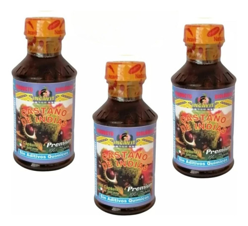 Castaño De India Capsulas Natural 500mg