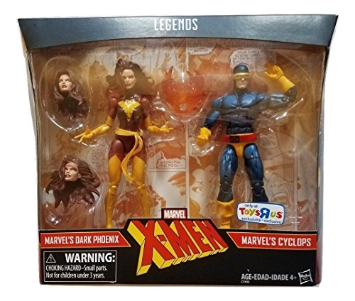 Figuras De Acción Exclusivas Legends X-men Cyclops Y Dark Ph