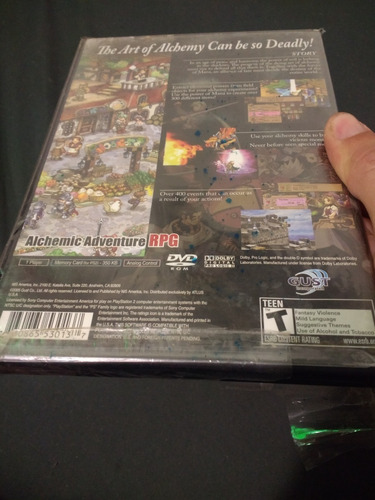 Atelier Iris Eternal Mana Playstation Ps2
