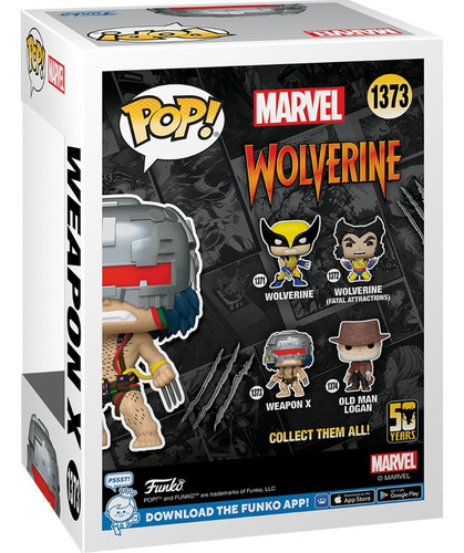 Wolverine 50th Anniversary Weapon X #1373