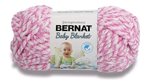 Bernat Baby Blanket Twist Yarn, 3.5 Oz, Gauge 6 Super Bulky,