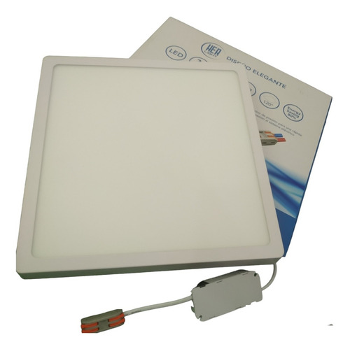 Panel Led Para Sobreponer Cuadrado 24w