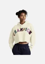 Comprar Poleron Champion Reverse Weave Cropped - Crema (beige)
