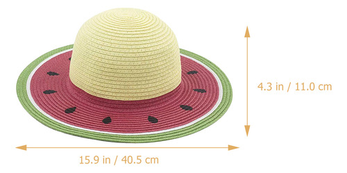 Protector Solar De Paja De Verano De Ala Ancha Para Adultos,