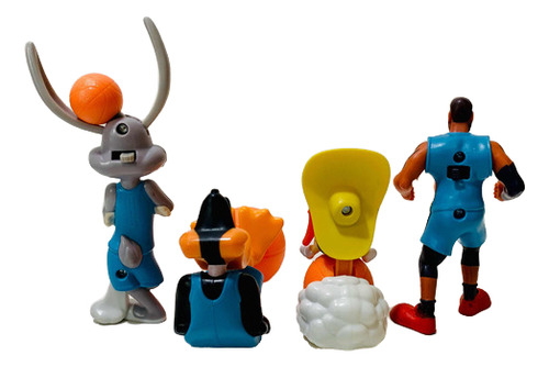 Coleção Bonecos Filme Space Jam Looney Tunes Kit Com 4 (Usado)