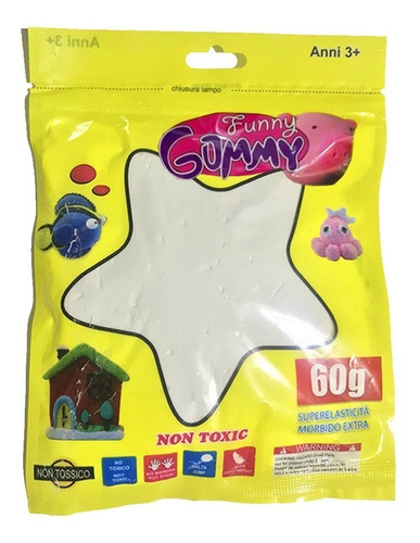 Pack 24 Masas Funny Gummy Goma Eva Slime / Lhua Store