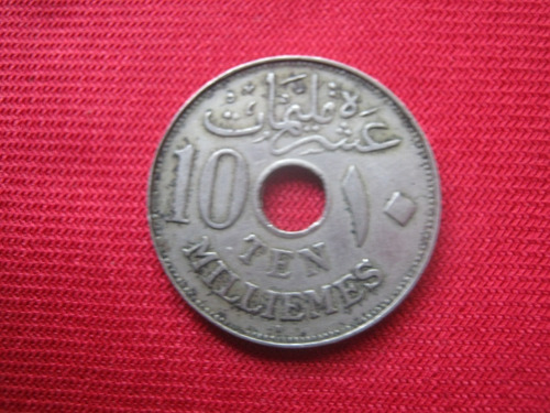 Egipto 10 Milliemes 1917