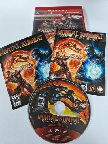 Mortal Kombat Komplete Edition Ps3