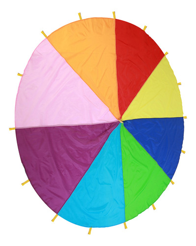 Juego De Paracaídas Para Niños, Multicolor, Arcoíris, Para N