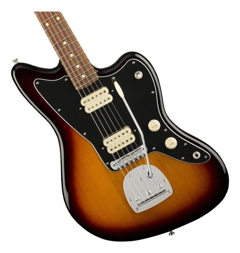 Guitarra eléctrica Fender Player Jazzmaster de aliso 3-color sunburst brillante con diapasón de granadillo brasileño