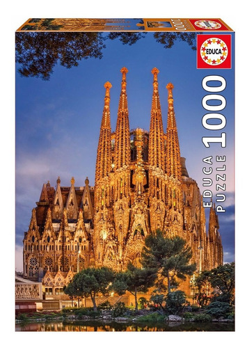 Rompecabezas Puzzle Sagrada Familia Educa X1000 Pzs