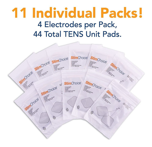 Stimchoice Premium Tens - Almohadillas Para Unidad De 44 Uni
