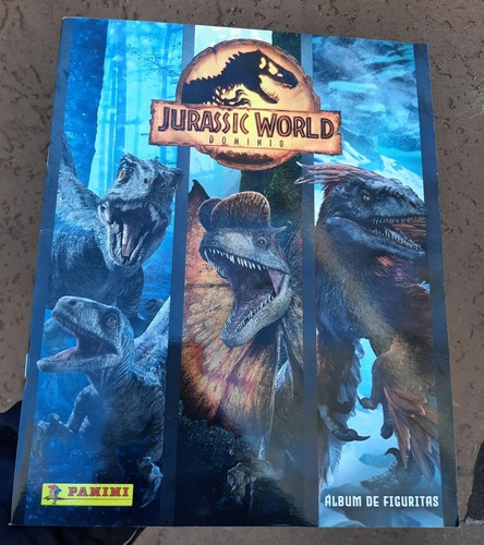 Album Figuritas Jurassic World Panini 2022 Vacio
