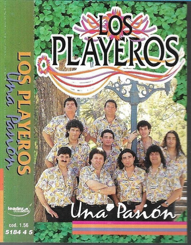 Los Playeros Album Una Pasion Sello Leader Cassette Nuevo