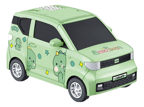 Mealheiro Em Forma De Carro Com Brinquedos Educativos Verde