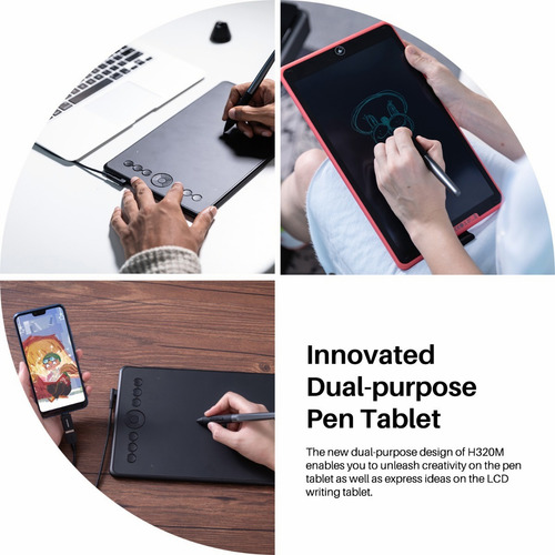 Tableta Gráfica Huion H320m