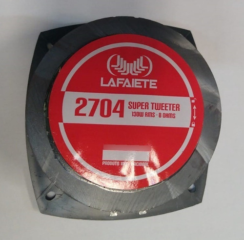 Super Twitter Lafaiete 2704 100w Rms 8 Ohms Profissional Cor Preto/prata